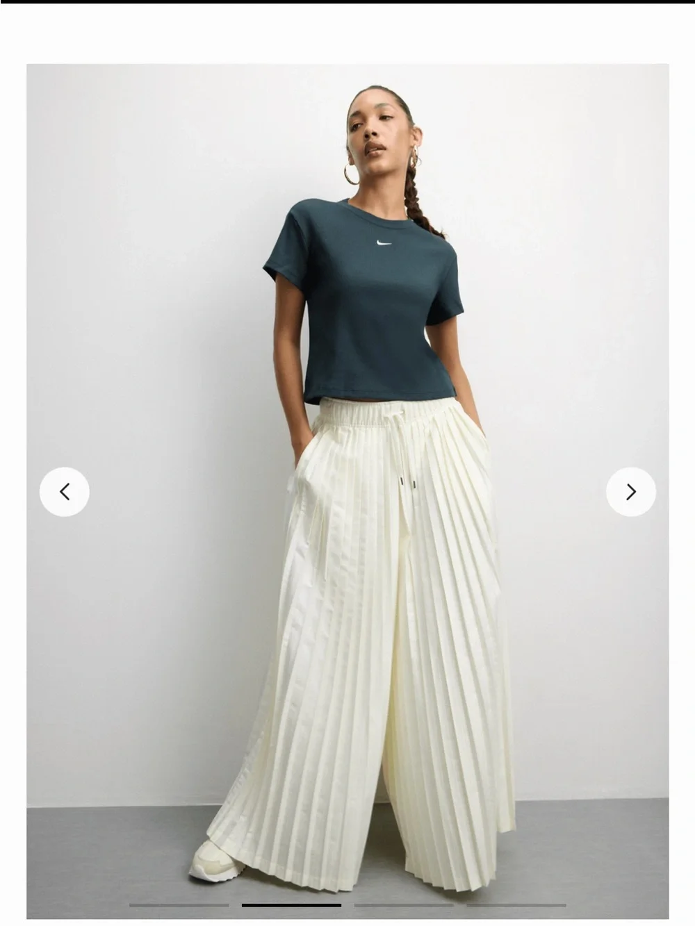 Nike wide leg pants